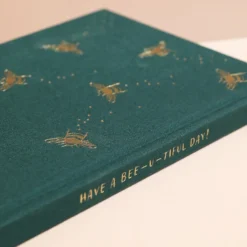 Teal Bee Fabric Notebook 9 Teal Bee Fabric Notebook -Jellycat Christmas Store teal bee fabric notebook 4x3a7806 900x900 1