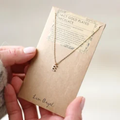 Tiny Pearl Initial Charm Necklace In Gold -Jellycat Christmas Store tiny pearl initial charm necklace gold 4x3a1642 copy 900x900 1